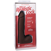 Vac-U-Lock Suction Cup 9 Inch Realistic Cock With Balls Realistic Dildos